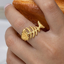 304 Stainless Steel Open Cuff Rings for Women&nbsp;ZD2637