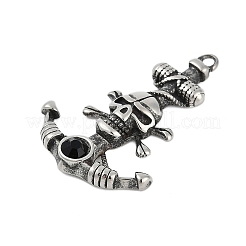 304 Stainless Steel Pendants&nbsp;STAS-F310-06AS