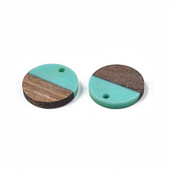 Resin & Walnut Wood Pendants&nbsp;RESI-S358-02C-17