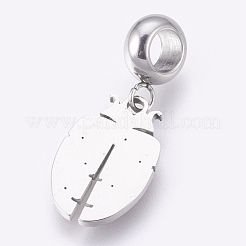304 Stainless Steel European Dangle Charms&nbsp;STAS-O097-06A