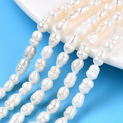 Natural Cultured Freshwater Pearl Beads Strands&nbsp;X-PEAR-N012-04R