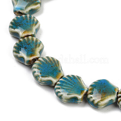 Handmade Porcelain Beads Strands&nbsp;PORC-Q002-01A-02