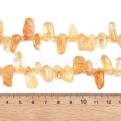 Heated Natural Citrine Beads Strands&nbsp;G-F821-C04-01