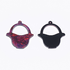 Cellulose Acetate(Resin) Pendants&nbsp;KY-T008-04C