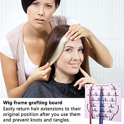 Acrylic Hair Extension Holder&nbsp;ODIS-WH0177-018A