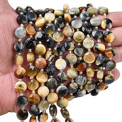 Natural Tiger Eye Beads Strands&nbsp;G-F812-C09-01A