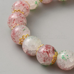 Plastic Beaded Stretch Bracelets&nbsp;BJEW-WH0032-012