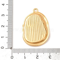 Printed 304 Stainless Steel Enamel Pendants&nbsp;SA-CBAB1B6-03G-04