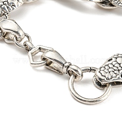 Bohemia Style Alloy Snake Link Chain Bracelets for Women&nbsp;BJEW-H327-01AS