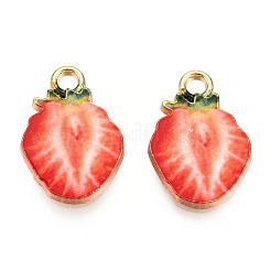 Alloy Enamel Pendants&nbsp;ENAM-N048-015