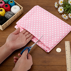 Polka Dot Pattern Cotton Fabric&nbsp;DIY-GA0010-22B
