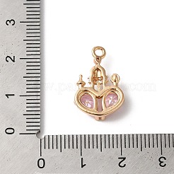 Brass Pendants&nbsp;KK-C062-041G-02