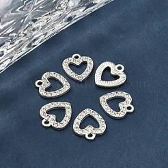 Alloy Rhinestone Charms&nbsp;ALRI-Q065-78S