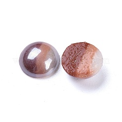 Opaque Glass Cabochons&nbsp;GGLA-S038-12I-8mm