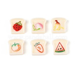 Fruits Theme Opaque Resin Cabochons&nbsp;CRES-T025-17