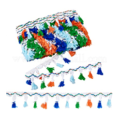10 Yards Polyester Tassel Ribbon&nbsp;OCOR-PH0006-10A