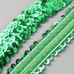 Polyester Tassel Lace Edge Trim Ribbon&nbsp;OCOR-WH0101-119C