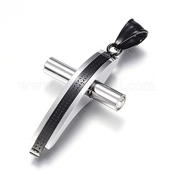 304 Stainless Steel Pendants&nbsp;STAS-H329-84