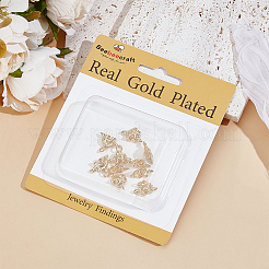 10Pcs Rack Plating Brass Pendants&nbsp;KK-BBC0017-13