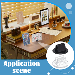 120Pcs 2 Styles Acrylic Name Card Holders&nbsp;ODIS-FG0002-10