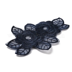 Lace Polyester Embroidery Organza Ornament Accessories&nbsp;PATC-WH0003-03I