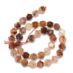 Natural Ferruginous Quartz Beads Strands&nbsp;G-I376-A35-01