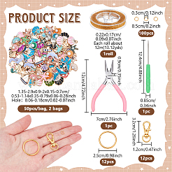 DIY Keychain Making Kits&nbsp;DIY-NB0015-05