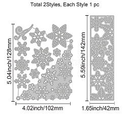 Christmas Carbon Steel Cutting Dies Stencils&nbsp;DIY-WH0309-432