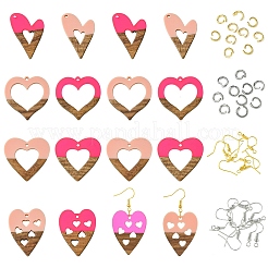 DIY Valentine's Day Themed Earring Kits&nbsp;DIY-YW0012-79