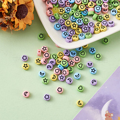 Opaque Acrylic Beads&nbsp;MACR-PJ0001-01