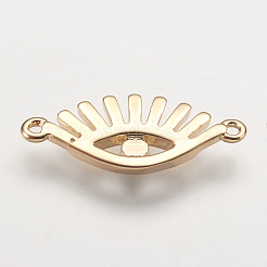 Brass Links Connectors&nbsp;KK-I613-20G