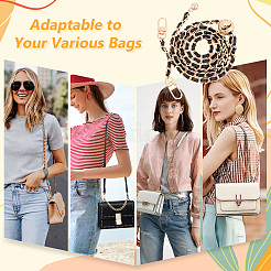 PU Leather Chain Bag Handles&nbsp;AJEW-WH0419-28B