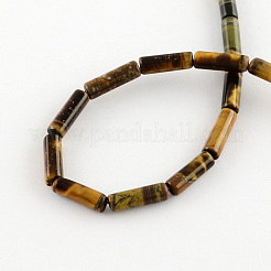 Natural Tiger Eye Stone Beads Strands&nbsp;G-R181-14