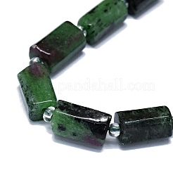 Natural Ruby in Zoisite Beads Strands&nbsp;LS-G-O170-132