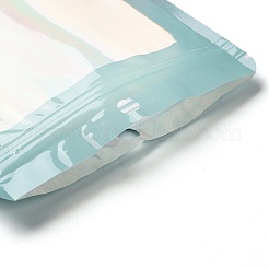 Rectangle Glitter Holographic PVC Resealable Packaging Bags&nbsp;ABAG-P011-01G-01