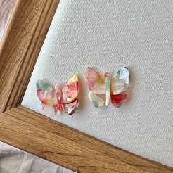 Acrylic Stud Earrings for Women&nbsp;WG81F4A-01