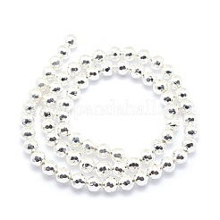 Electroplate Non-magnetic Synthetic Hematite Beads Strands&nbsp;G-L485-02A-S