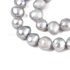 Natural Cultured Freshwater Pearl Beads Strands&nbsp;PEAR-R064-24