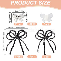 2 Styles Acrylic & Plastic Shoe Buckle Clips&nbsp;FIND-MA0001-10B