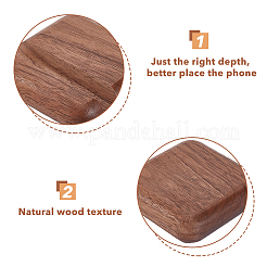 Walnut Mobile Phone Holders&nbsp;DJEW-WH0038-92