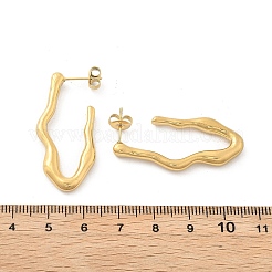 304 Stainless Steel Stud Earrings&nbsp;EJEW-M072-05G