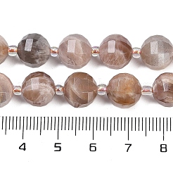 Natural Multi-Moonstone Beads Strands&nbsp;G-G182-B04-05