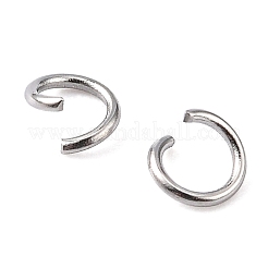 Tarnish Resistant 304 Stainless Steel Open Jump Rings&nbsp;STAS-R049-4x0.6mm