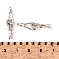 Brass Hook and S-Hook Clasps&nbsp;KK-U016-03P
