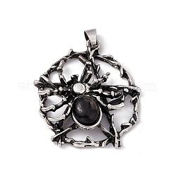 Natural Hypersthene Pendants&nbsp;KK-A173-03AS-08