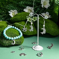 112Pcs 8 Style Tibetan Style Alloy Pendants&nbsp;FIND-FH0005-05
