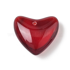 Trajnsparent Resin Pendants&nbsp;CRES-D306-03A