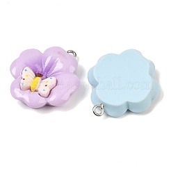 Opaque Resin Pendants&nbsp;RESI-D016-02C
