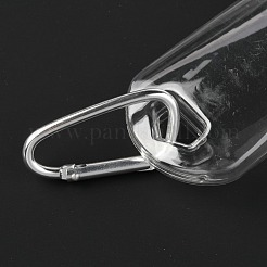 50ml Portable PETG Travel Bottles with Keychain&nbsp;KY-H006-01C