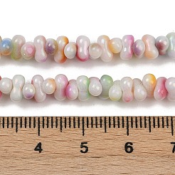 Electroplate Glass Beads Strands&nbsp;LAMP-S070-12U